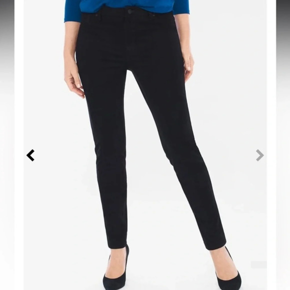 Chicos faux suede knit pants size 0.5 in excellent condition.​ see size chart - Picture 1 of 4